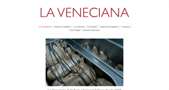 Desktop Screenshot of heladerialaveneciana.com